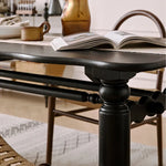 レッドオークの魅力を堪能!スタイリッシュなダイニングテーブルセット hggw-4191