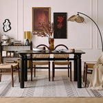 レッドオークの魅力を堪能!スタイリッシュなダイニングテーブルセット hggw-4191