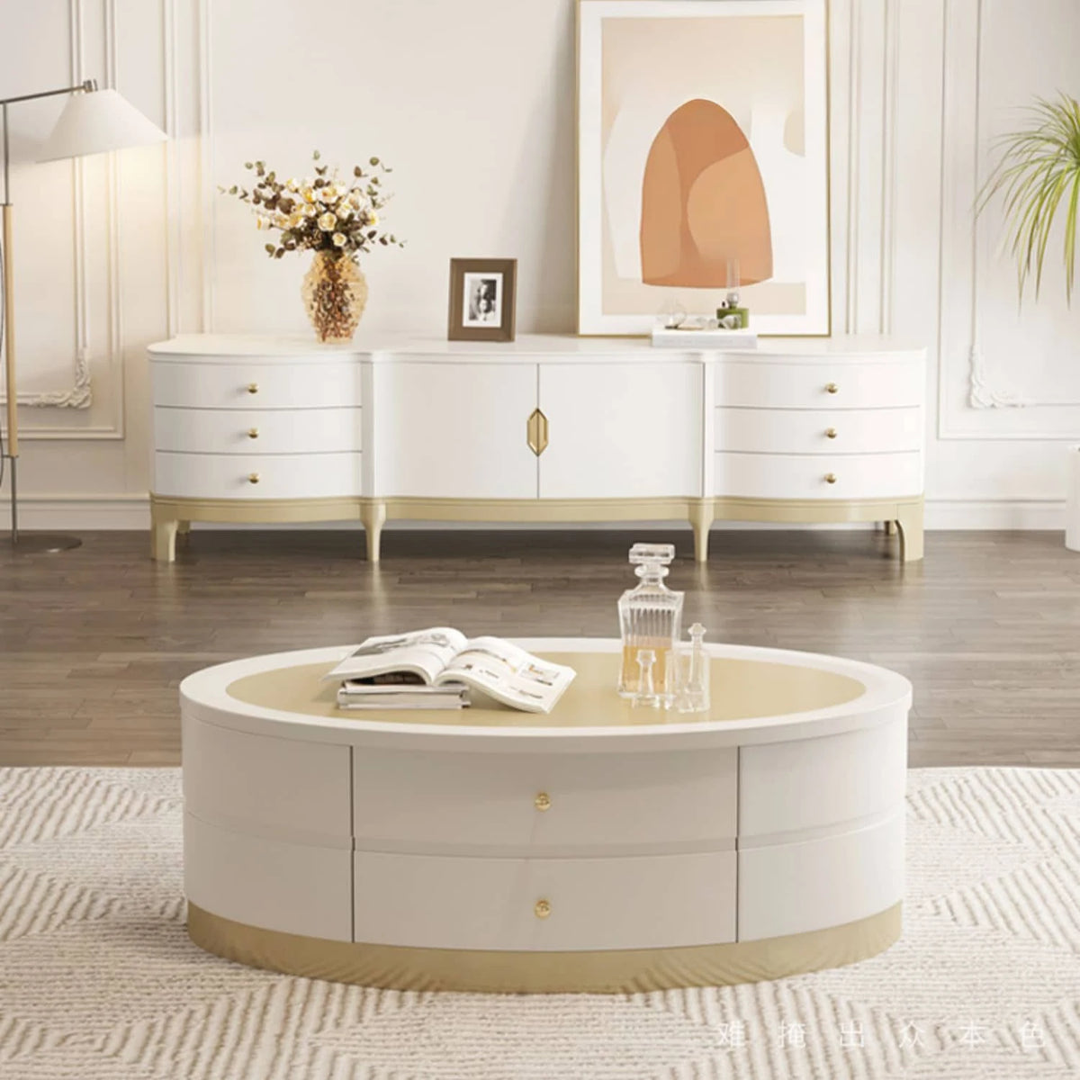 モダンなパイン材とガラスのティーテーブル - リビングルームにぴったりのスタイリッシュで機能的なセンターピース hgl-4334