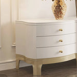 モダンなパイン材とガラスのティーテーブル - リビングルームにぴったりのスタイリッシュで機能的なセンターピース hgl-4334