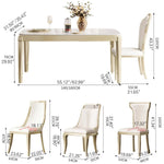 高級感あふれるセラミックテーブル|モダンインテリアに最適の選択 hgl-4335