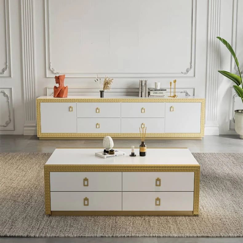 高級感漂うセンターテーブル|多層板パイン素材のリビング必需品 hgl-4345