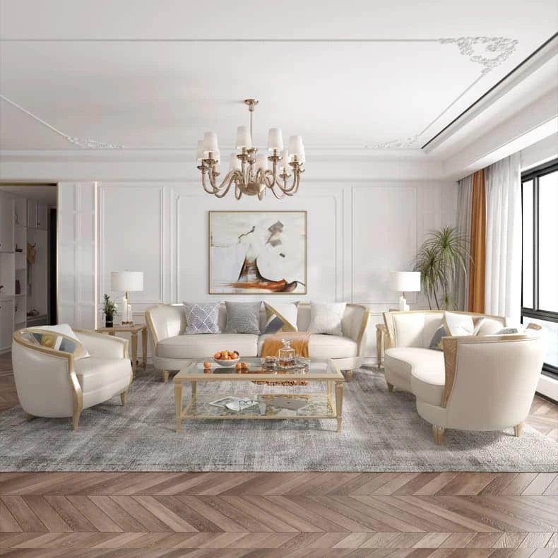 高級感漂うセンターテーブル|多層板パイン素材のリビング必需品 hgl-4345