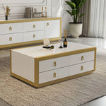 高級感漂うセンターテーブル|多層板パイン素材のリビング必需品 hgl-4345