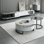 《高級強化ガラス×パイン材 使用 センターテーブル|スタイリッシュで耐久性抜群》 hglna-1437