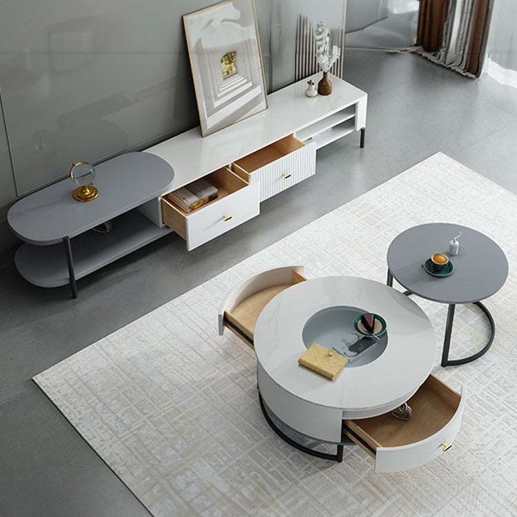 《高級強化ガラス×パイン材 使用 センターテーブル|スタイリッシュで耐久性抜群》 hglna-1437