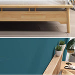 無垢材使用の高品質ベッド|多層板デザインの快眠サポート hglna-1442