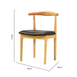 高品質チェア 綿麻&合成皮革 絶妙な座り心地 hglna-1461