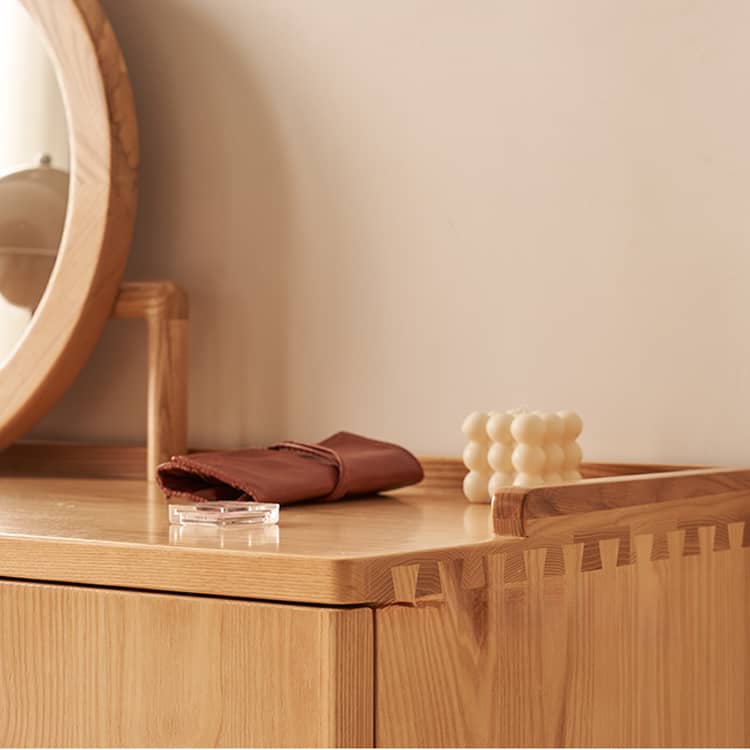 アッシュ材&牛腱ロープ使用の高級スツール - 美しさと耐久性を兼ね備えたデザイン家具 hjhms-1040