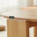 アッシュ材センターテーブル|北欧風リビングにぴったり hjhms-1043