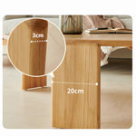 アッシュ材センターテーブル|北欧風リビングにぴったり hjhms-1043