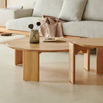 アッシュ材センターテーブル|北欧風リビングにぴったり hjhms-1043