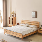 【極上の快適さ】アッシュ材&パイン材使用のおしゃれなベッド hjhms-1563