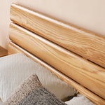 【極上の快適さ】アッシュ材&パイン材使用のおしゃれなベッド hjhms-1563