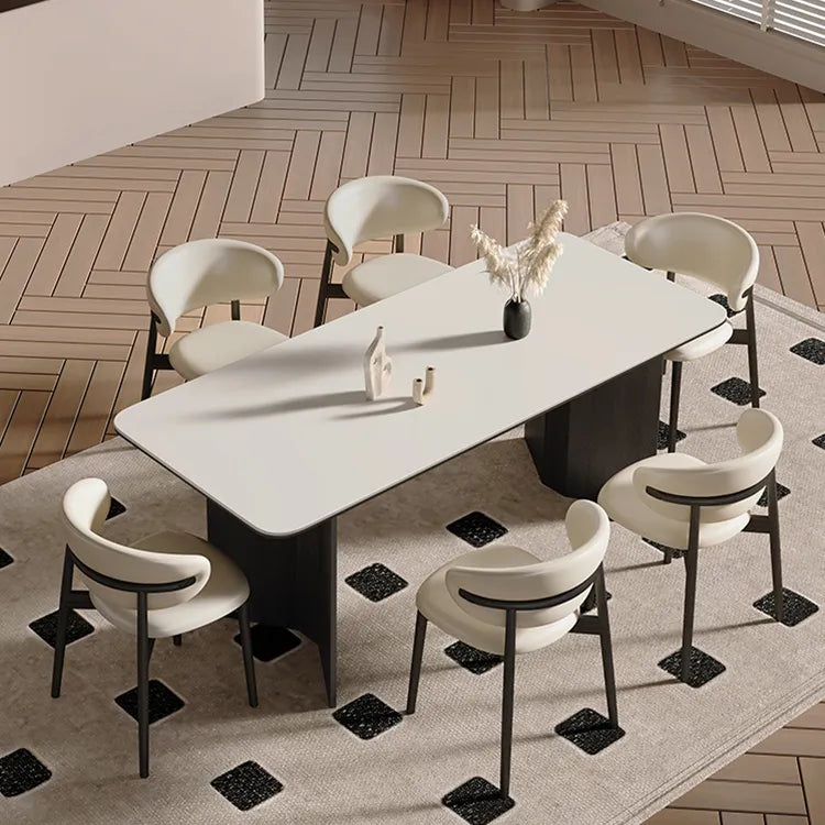 テーブル ホワイト ブラック カラー1 カラー2 カラー3 カラー4 セラミック 多層板 hjj-3640