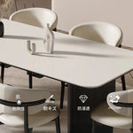テーブル ホワイト ブラック カラー1 カラー2 カラー3 カラー4 セラミック 多層板 hjj-3640