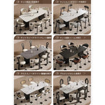 テーブル ホワイト ブラック カラー1 カラー2 カラー3 カラー4 セラミック 多層板 hjj-3640