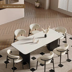 テーブル ホワイト ブラック カラー1 カラー2 カラー3 カラー4 セラミック 多層板 hjj-3640