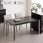 テーブル ブラック カラー1 オーク 多層板 セラミック ステンレス hjj-3642