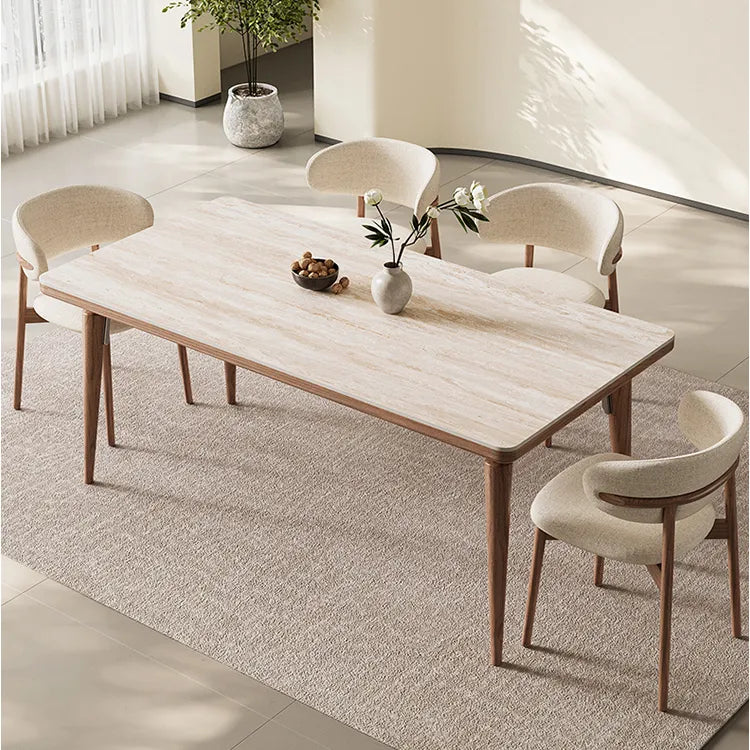 テーブル ベージュ セラミック アッシュ材 多層板 ステンレス hjj-3644