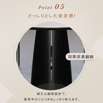 北欧無垢材セラミック天板楕円ダイニングテーブルモノトーン hjj-3649