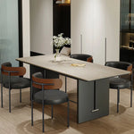 テーブル ベージュ オーク 多層板 セラミック ステンレス hjj-3650