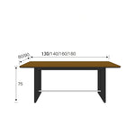 テーブル ベージュ オーク 多層板 セラミック ステンレス hjj-3650