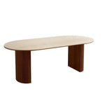 テーブル ベージュ セラミック 繊維板 hjj-3652