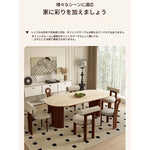 テーブル ベージュ セラミック 繊維板 hjj-3652