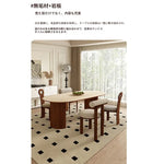 テーブル ベージュ セラミック 繊維板 hjj-3652