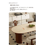 テーブル ベージュ セラミック 繊維板 hjj-3652