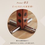 ヴィンテージ風ラウンドテーブル 小型住宅向け ステンレス脚 北欧バウハウス調 セラミック天板 無垢材 ダイニングテーブル hjj-3657