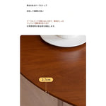 無垢材ラウンドダイニングテーブル ヴィンテージ 北欧風 ステンレス脚 hjj-3660