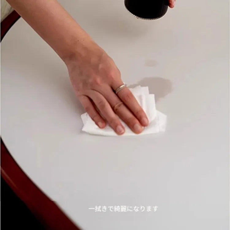 セラミック天板ラウンドテーブルヴィンテージ 無垢材 ステンレス脚 hjj-3662