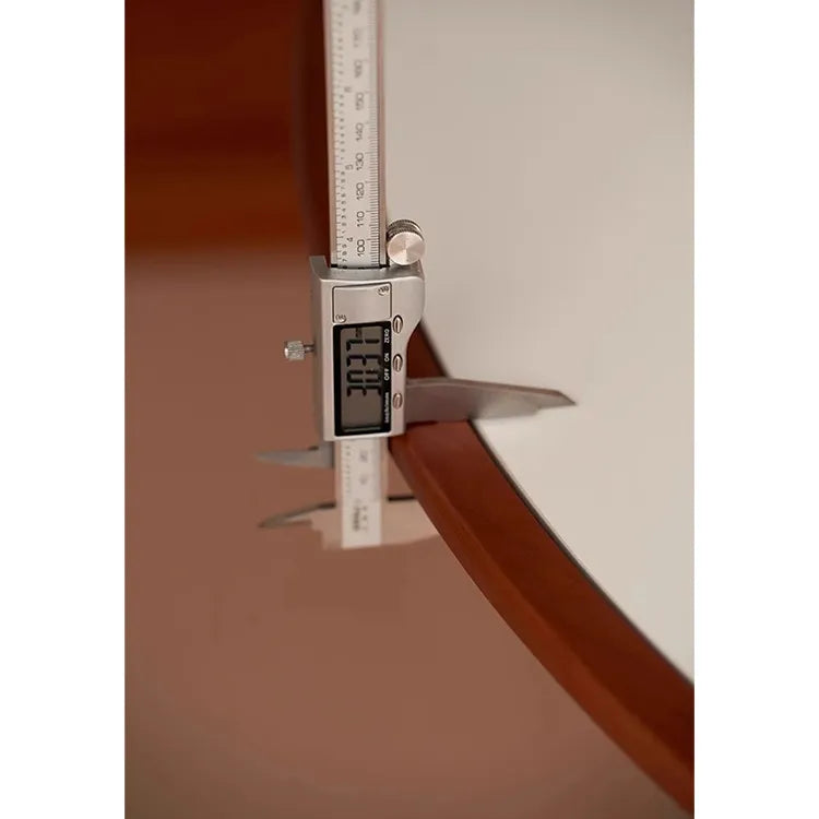 セラミック天板ラウンドテーブルヴィンテージ 無垢材 ステンレス脚 hjj-3662