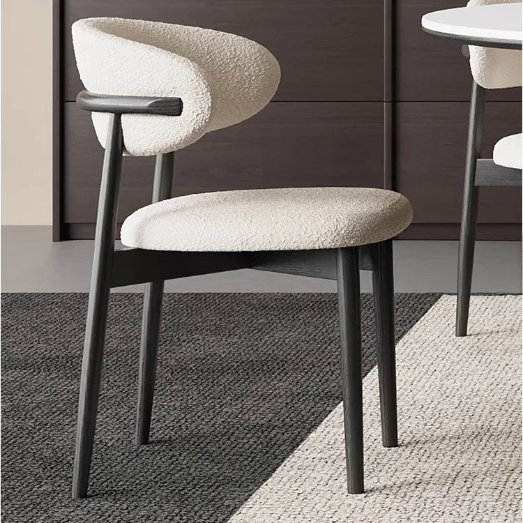 無垢材ラウンドテーブル 回転式 モダンミニマル セラミック天板 マットホワイト イタリアンデザイン hjj-3664