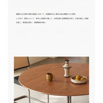 テーブル ライトブラウン 多層板 ステンレス hjj-3674