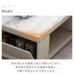 セラミック天板+パイン材 センターテーブル 北欧風モダンデザイン hjl-1179