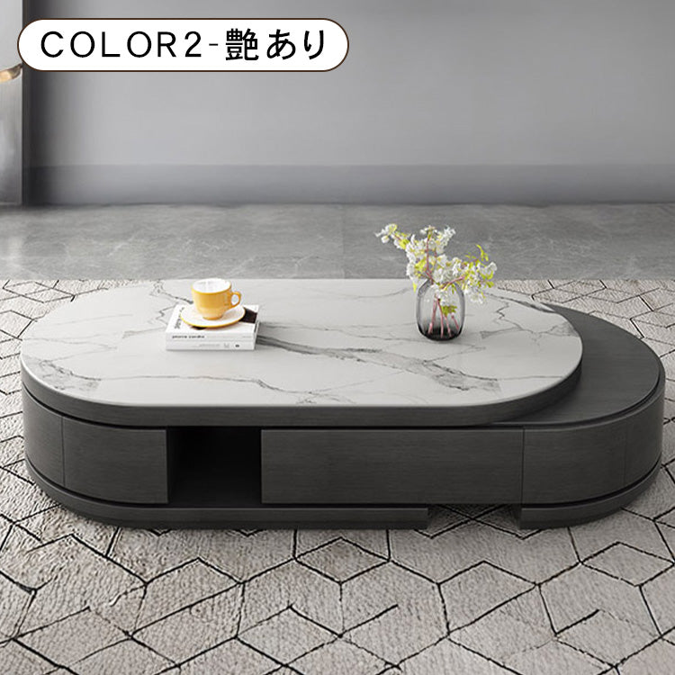 セラミック パイン製モダンセンターテーブル | 高級感あふれるデザイン | リビングルームに最適 hjl-1201