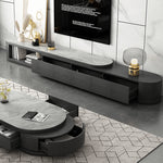 セラミック パイン製テレビ台|高級感あふれるデザインと耐久性を兼備 hjl-1202