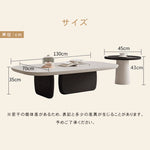 「スタイリッシュなデザインのセンターテーブル - 高品質の材質使用」 hjl-1219