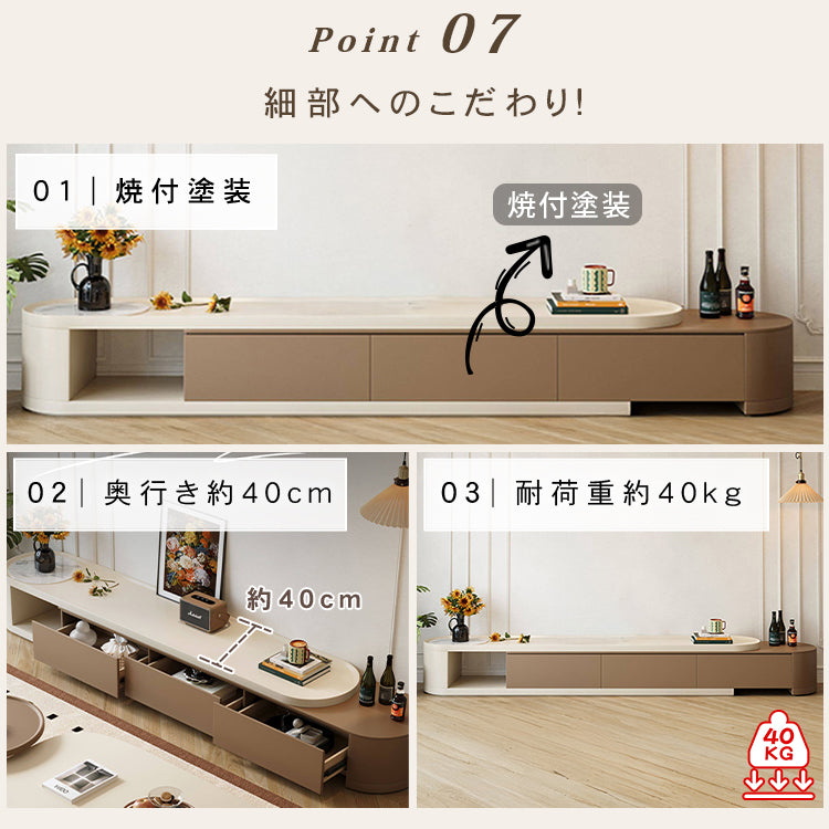 天然パイン家具 テレビ台 無垢材使用 収納力抜群のデザイン hjl-1235
