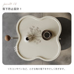 高級感ある移動式無垢材サイドテーブル コンパクトワゴンタイプ リビング用 hjl-5680