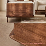 ウォールナットフレームの贅沢ソファー - 発泡ポリエチレン・ダウン・綿麻素材使用で快適な座り心地を提供! hjy-5007