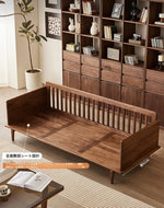 ウォールナットフレームの贅沢ソファー - 発泡ポリエチレン・ダウン・綿麻素材使用で快適な座り心地を提供! hjy-5007