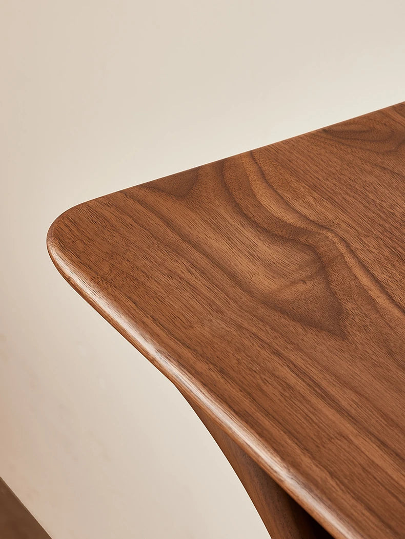 ウォールナット製シンプルデザインテーブル|モダンで洗練されたスタイル|リビング・エントランスに最適 hjy-5008