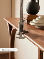 ウォールナット製シンプルデザインテーブル|モダンで洗練されたスタイル|リビング・エントランスに最適 hjy-5008