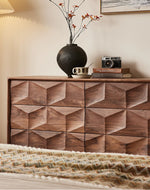 ウォールナット製デザインキャビネット - モダンなインテリアに最適な収納家具 hjy-5010