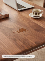 ウォールナットテーブル - シンプルでスタイリッシュなダイニングセット、ナチュラルな木目でお部屋を彩る hjy-5012