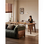 ウォールナットテーブル - シンプルでスタイリッシュなダイニングセット、ナチュラルな木目でお部屋を彩る hjy-5012